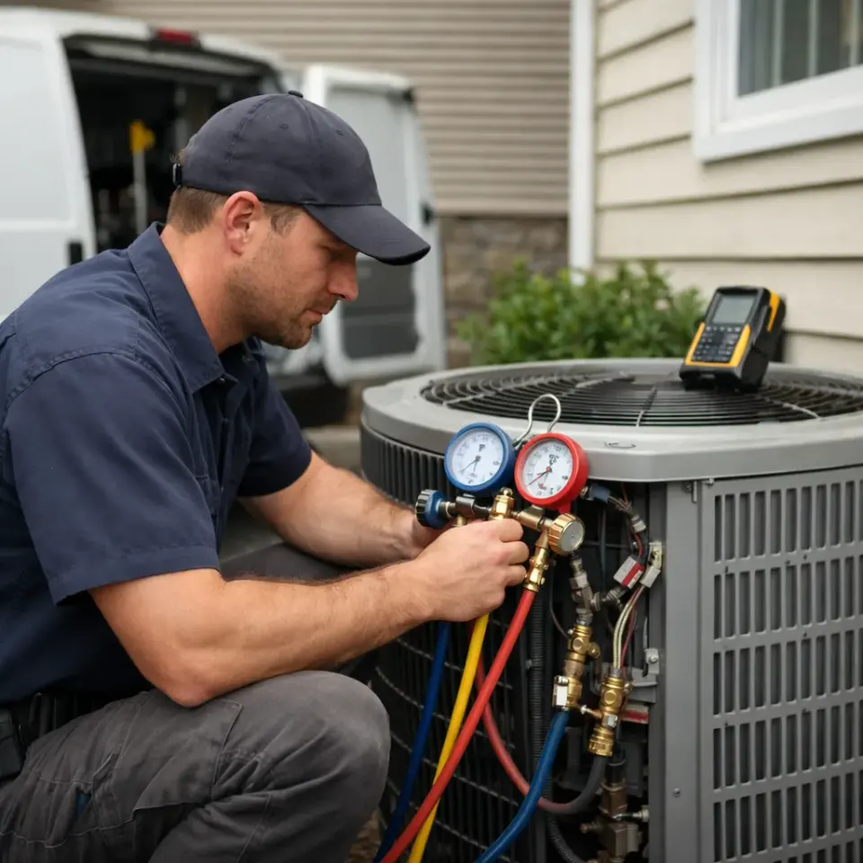 HVAC service in Garrison, ND